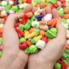 10PC Mini Simulation Fruit & Vegetable Figurines Kids Pretend Play Toys Girls & Kindergarten