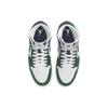Air Jordan 1 Mid SE Noble Green Women Sneakers White Midnight-Navy DZ5326-300