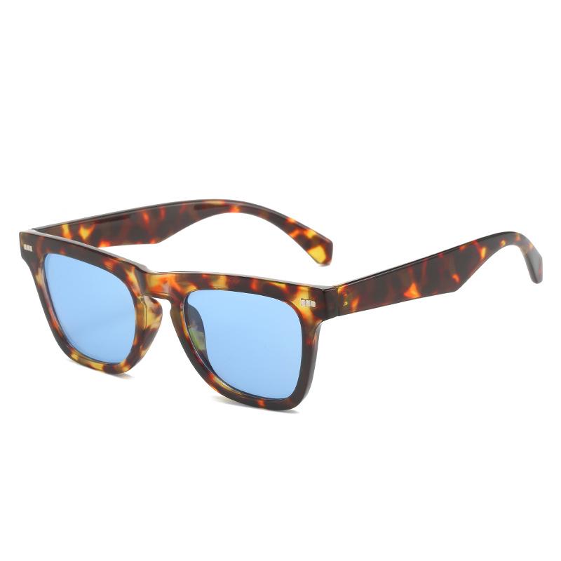2023 Retro Rivet Sunglasses European and American Style for Men - Simple, Literary Driving Shades.