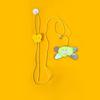 Replacement Cats Toy Game Fishing Poles Self Playing Hanging Toy Training Toy for Stimulating Pet Playing