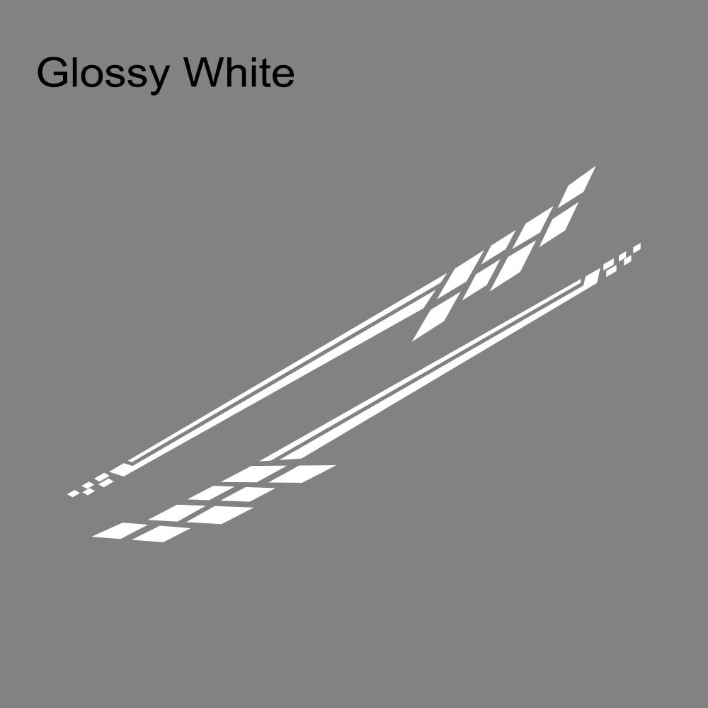 Car Waist Line Vinyl Film Stickers For SUV Auto Racing Sport Styling Long Stripes Graphic Stripes Decor Decal Tuning Accessories
