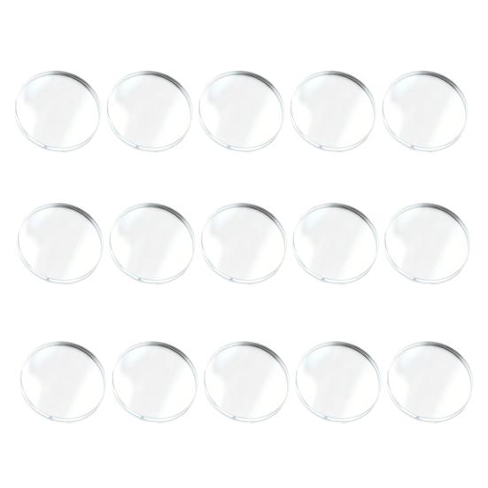 5/15/50 Sets Doe-het-zelf Acryl Koelkastmagneet Kit, Vierkant Rechthoek Rond Acryl Koelkastmagneet Decor Knutselwerk, Helder Acryl Foto Magneet met Lijm