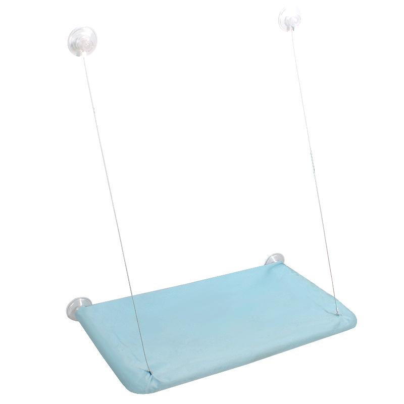 

20kg Capacity Hanging Cat Hammock Comfortable Sunny Window Seat Kitten Rock Climbing Frame Pet Bed New Pet Supplies синій