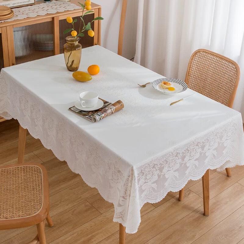 Mengting Rectangular Waterproof Oil-Proof PVC Tablecloth