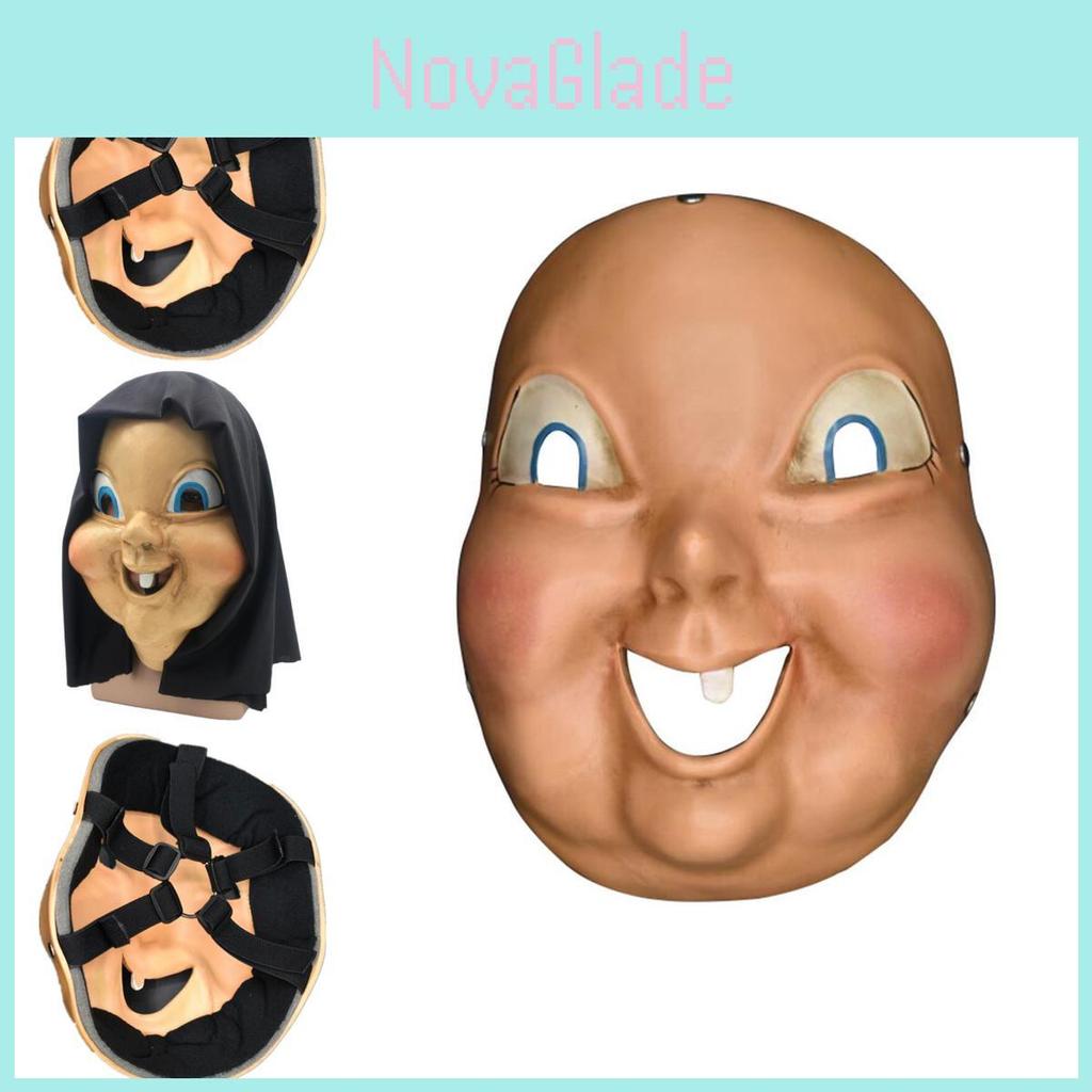 Happy Death Day Resinmask Skrämmande Och Söt Halloweenrekvisita För Festivaler Och Fester