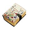 Handmade Leather Journal with Floral Design | Deckle Edge Paper Diary | Vintage Lock Notebook | 5x7 Inch, 200 Pages
