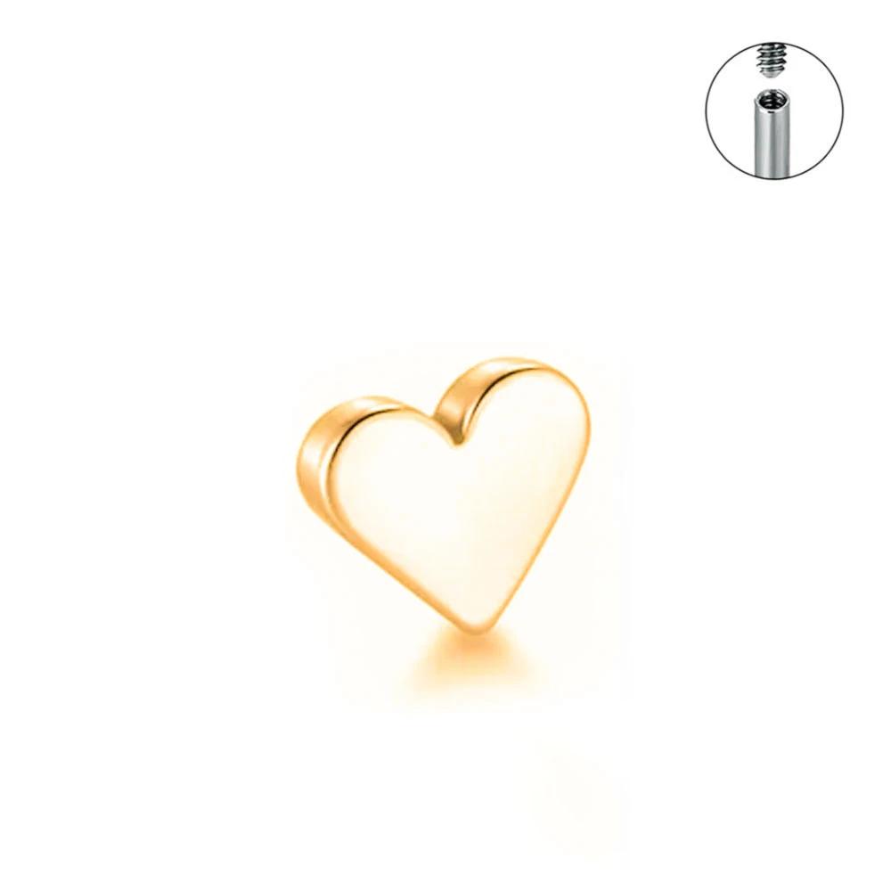 10Pz F136 Titanio Stella Luna Micro Anchoria Dermica Piercing Top Skin Diver Superficiale Labret Lingua Sopracciglio Piercing Gioielli per il Corpo