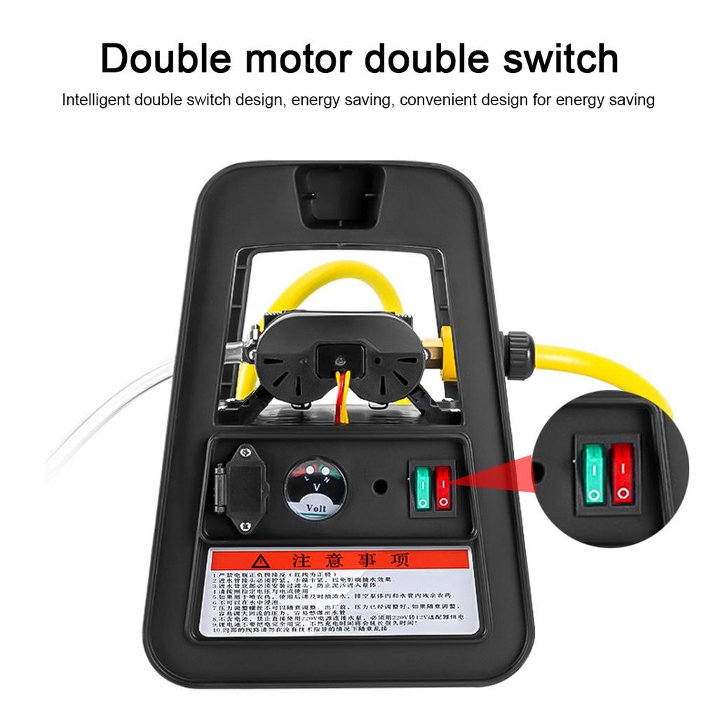 Portable Power Sprayer Pump High Pressure Washer Rechargeable Water Pump for Car Home Garden Spray 100W