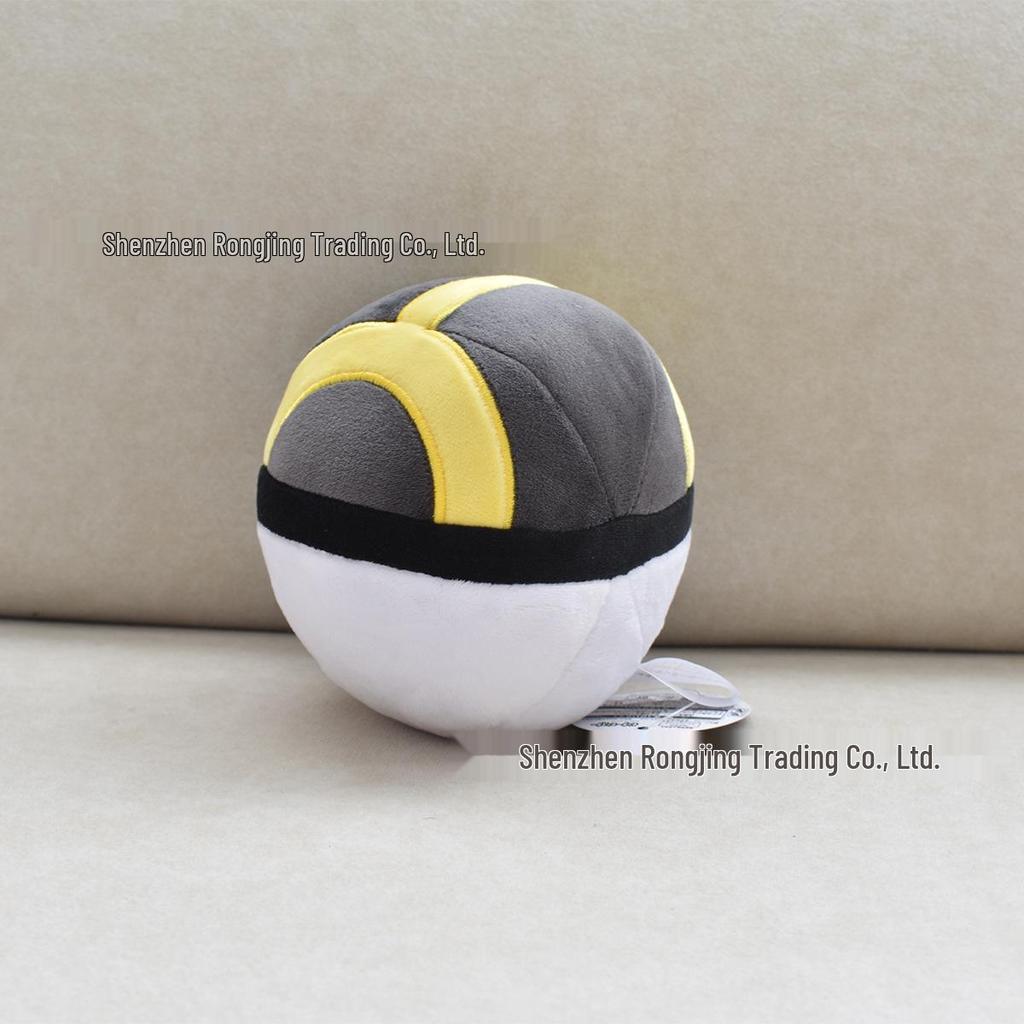 5" 12cm Pokeball Plush Toy: Medium Red, Blue, Purple, Black Master Ball Baby Doll
