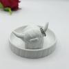 Highland Cow Ring Holder 3D Printed Jewelry Storage Box Farmhouse Bohemian Style Rings Keys Bracelets Earrings Trinket Tray