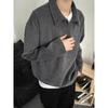 Men S Loose Solid Color Pullover Long Sleeve Sweatshirt