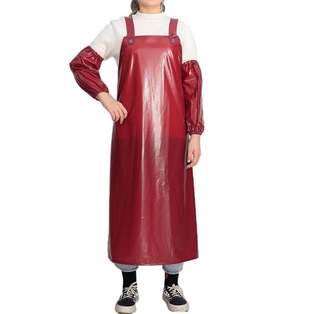 Waterproof Slaughterhouse Apron Wear-resistant Painting Apron Durable Housework Apron  Home