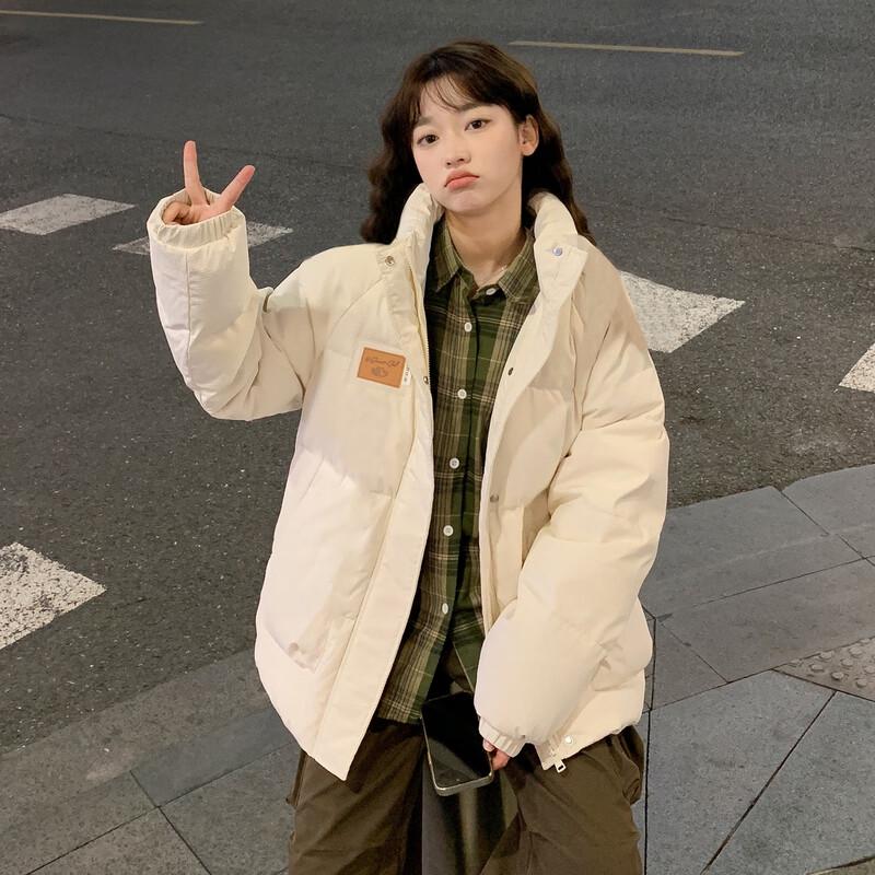 

TonLion Women s 2025 Casual Hooded Puffer Jacket S