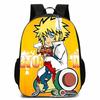 Naruto Peripheral Schoolbag Naruto Sasuke European and American Elementary and Middle School Students Backpack Cartoon Animation Computer Bag