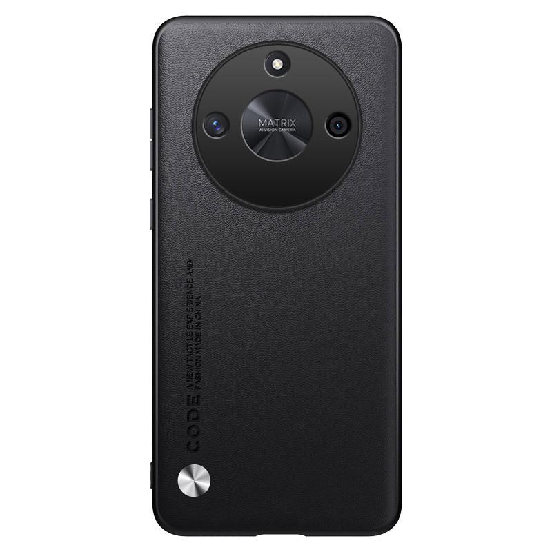 Applicable to Honor X11 mobile phone case Solid color plain leather X11Pro mobile phone case Business X11GT anti-drop male and female protective case