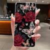 For Samsung Galaxy A40 A20e Casing Clear Fashion Butterfly Flower Protective Silicone Soft Case For Samsung A40 A20e Cover Shell