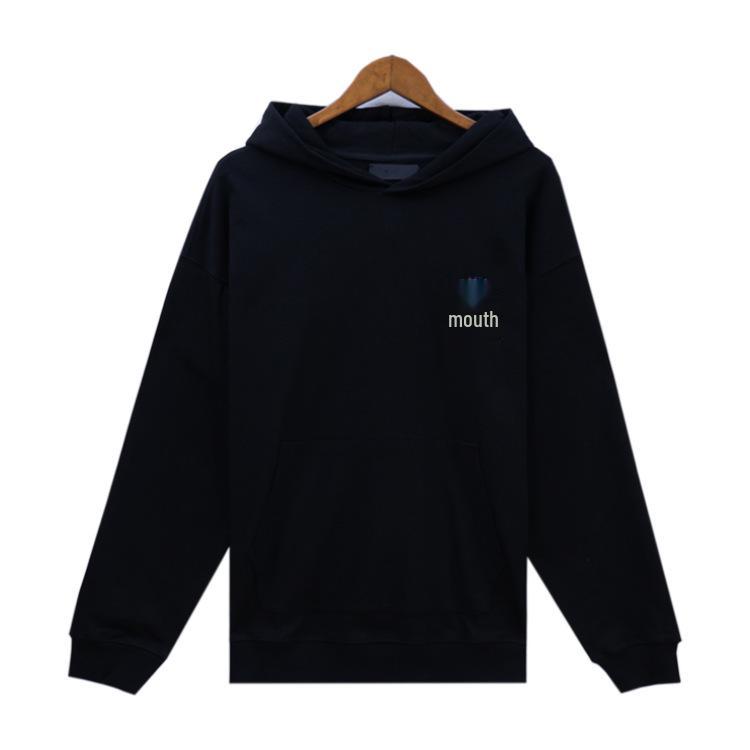 Casablanca Autumn/Winter Terry Cloth Hoodie with Letter Color Print