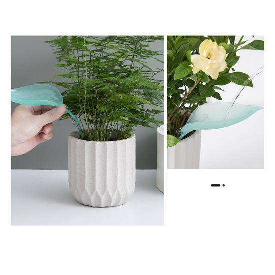 Leaf Shape Watering Funnel Watering Funnel Decorative Watering Leaf Planter Insert Plant Pot for Indoor