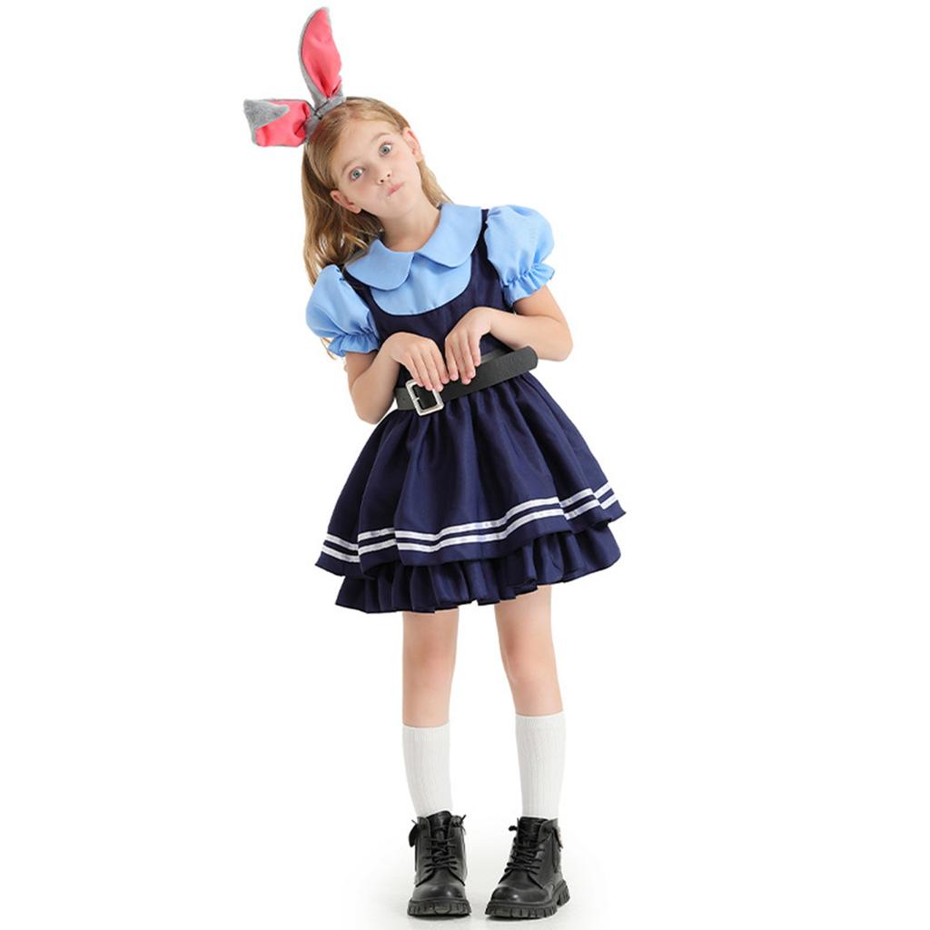 Kids Costume Horror Bride Cosplay Dress Performance Costume Masquerade Costume