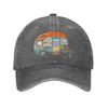 Eriba1 Washed Denim Cap Casual Baseball Caps Adjustable Hat Summer Unisex Baseball Hats