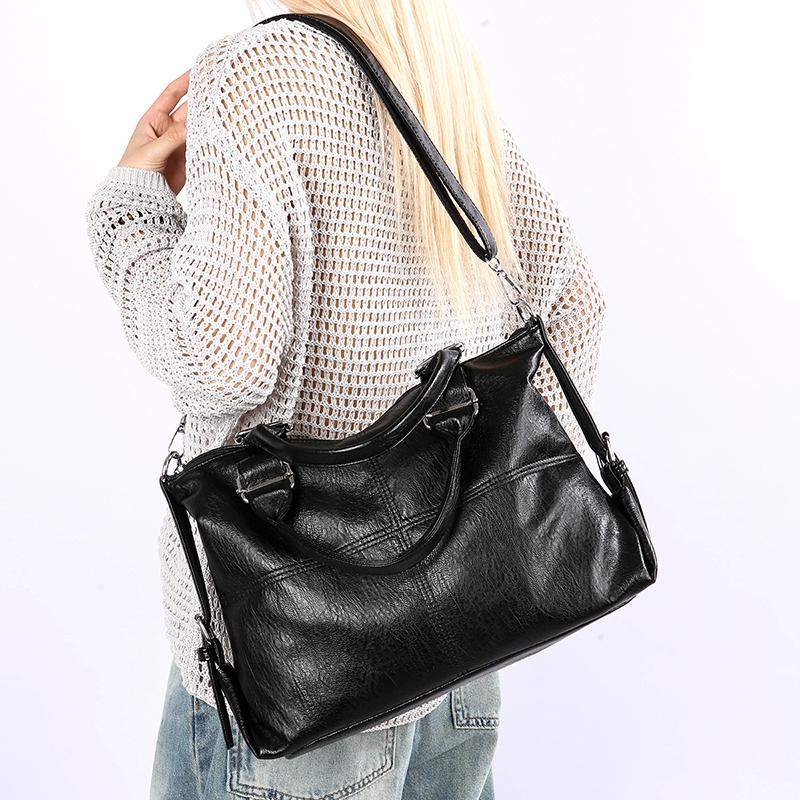 Women's Fashi PU Leather Shoulder Bags Multi-Way Crossbody Purse Handbags Top Handle Tote for Girls Office Travel Shopping Bag