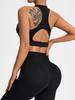 Grenzüberschreitendes Yoga Rückenfreies Camisole: Damen Sportweste zur Körperformung & gegen Entblößung