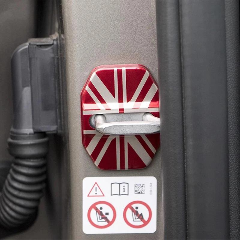 2pcs Car Door Lock Decoration Protection Cover Case For Mini Cooper R55 R56 R60 F54 F55 F56 F60 Countryman Clubman Car Styling