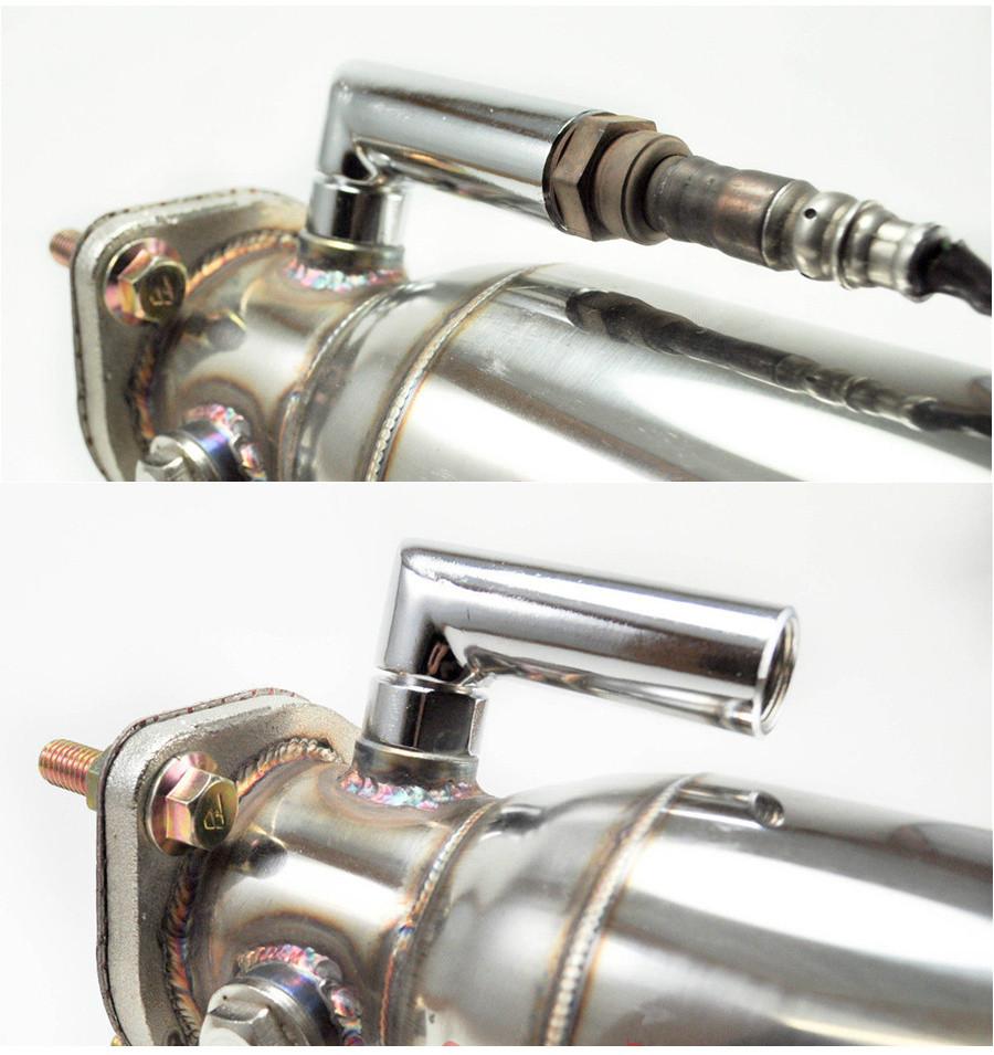 Universal O2 Oxygen Sensor Angled Extender Spacer 90 Degree 02 Bung Extension M18 X 1.5