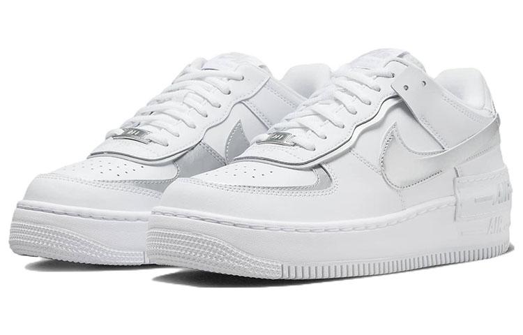 Nike Air Force 1 Shadow 'White Metallic Silver' Women's CI0919-119
