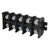 5Pcs Barrier Terminal Strip Block High Toughness Good Electrical Conductivity Simple Operation Rail Base Screw Connector