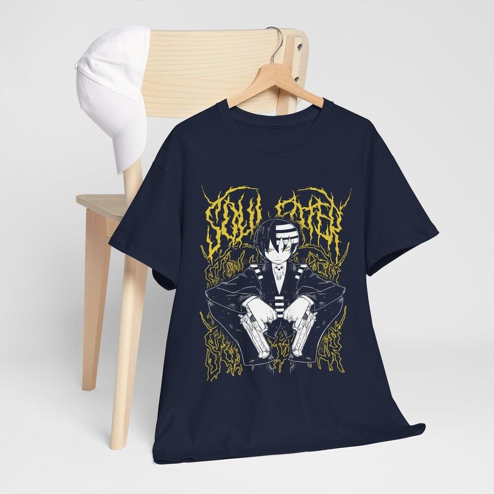 Soul Eater Tshirt Death The Kid Japanese Anime Unisexga Black Star Shirt Gift M