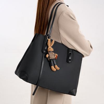 Premium Sense Big Bag Women's 2025 New Fashion Commuter Tote Bag Simple Large Capacity Shoulder Bag Versatile Women's Bag