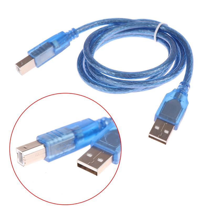 0.3/0.5/1/1.5M USB 2.0 A típusú apa - B típusú apa nyomtató kábel rövid kábel