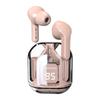 Air39 Transparent Wireless Bluetooth Earbuds with Digital Display, Dual Stereo, Long Battery Life, Ideal for Gaming