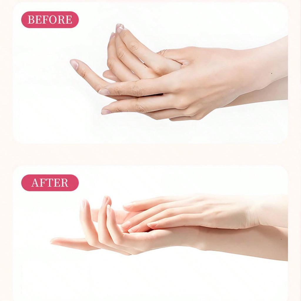 5 Pairs Nicotinamide Brightening Hand Mask Moisturizing Whitening Gloves for Soft Smooth Skin