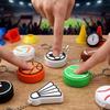 Cartoon Sports Balls Clicker Key Chain 3D Printed Sensory Clicker Toys  Wedding Gift