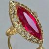 Classic Copper Alloy Zircon Ring Ladies Jewelry Wedding Promise Party Gift