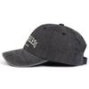 Men Letter Embroidered Wash Baseball Cap Vintage Hat Outdoor Adjustable Sunscreen Leisure Hat Spring Autumn Travel Tourism Beach Vacation