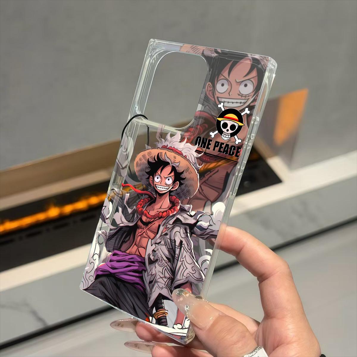 

Transparent Square Back Tube Case Casing Protection For iPhone 15 Plus 13 12 14 Pro Max 16 ProMax 11 Anti-Oxygen,Pirate Wang Lufei Pattern iphone 11 ProMax