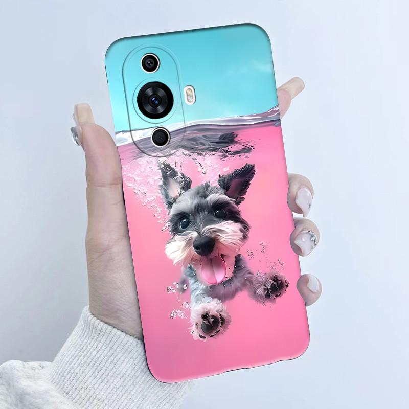 For Huawei Nova 12s Case Soft Silicone TPU Cute Panda Astronaut Cover for Huawei Nova 11 Pro Ultra Nova12S FOA-LX9 Coque Fundas