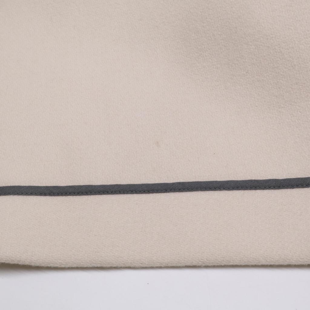 Uncrave COUVBW0502 Proof Melton Duffle Coat 0 whiteUsed