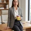 Auslaufsicherer Vakuumbecher 300ml Jelly Coffee Cup Tragbarer Isolierter Becher für das Büro