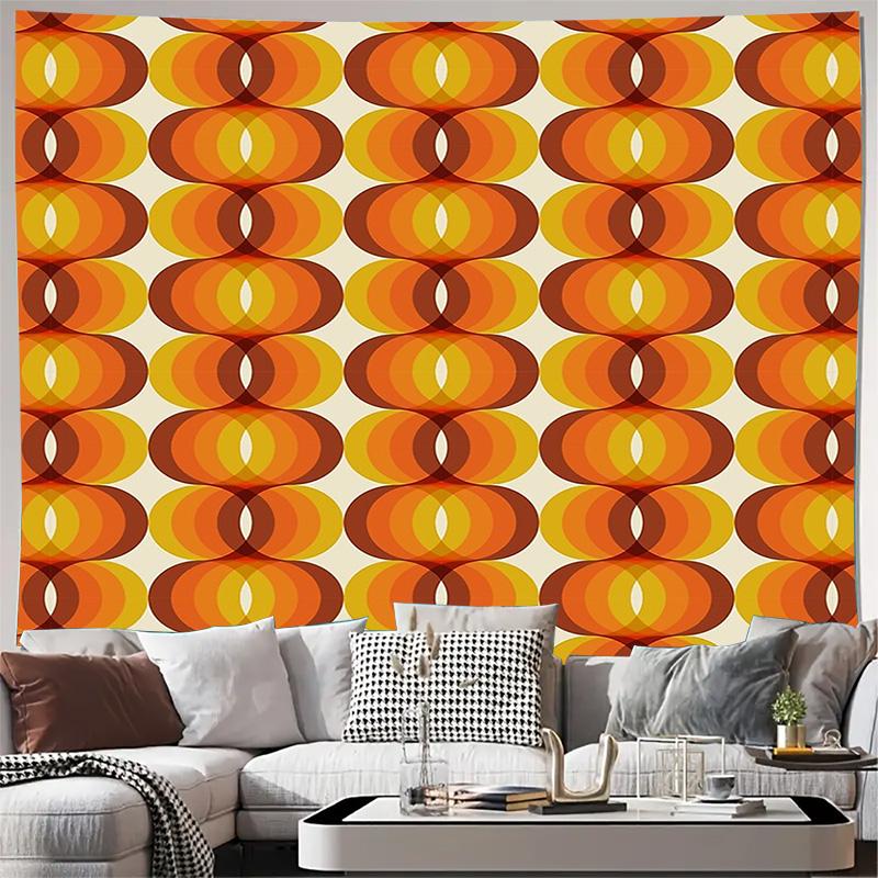 Boho Tapestry Wall Hanging Aesthetic Room Decor Vintage Hippie Wall Art Dorm Room Decor Textured Backdrop Photography Background