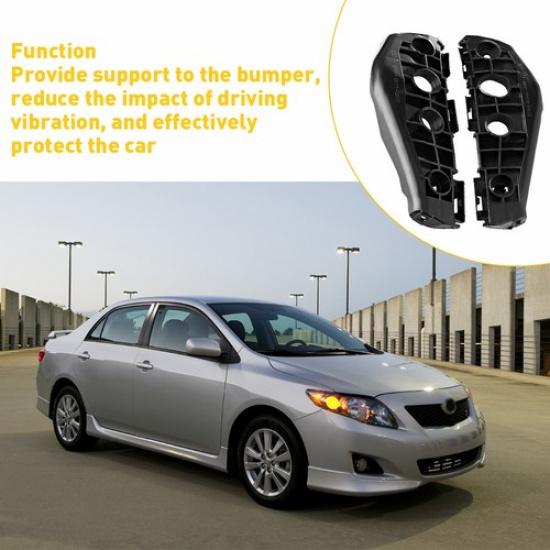 Подходит для Toyota Corolla 2009-2010 Передний кронштейн бампера-усилителя Опора-крепление
