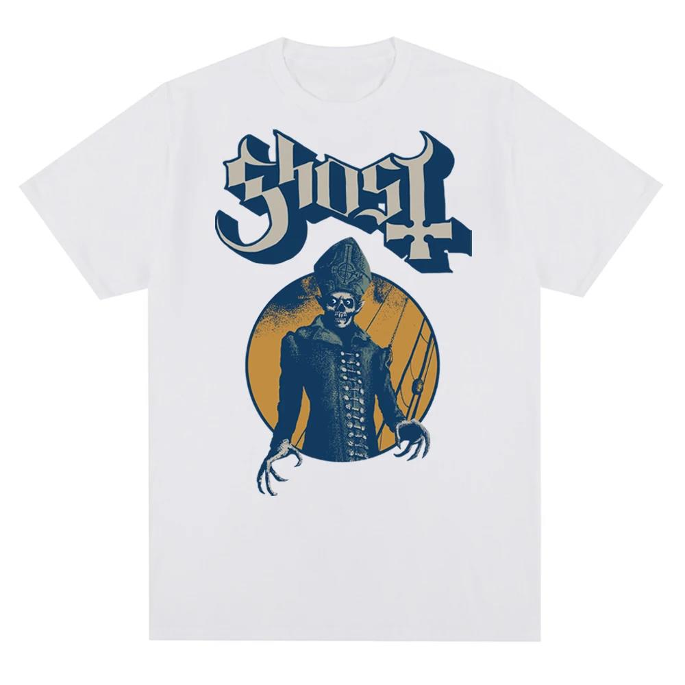 New Ghost Rock Band Graphic Print T Shirt Unisex Unisex Fashion Casual Rock Streetwear Short Sleeve Plus Size T Shirt Unisex