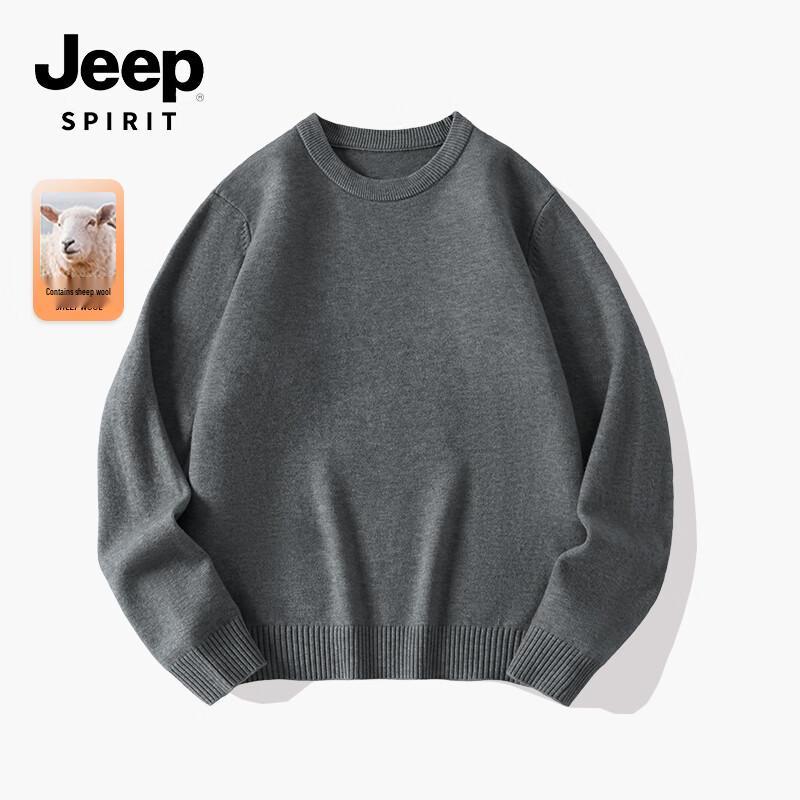 JEEP SPIRIT Men's Heavyweight Warm Knit Sweater