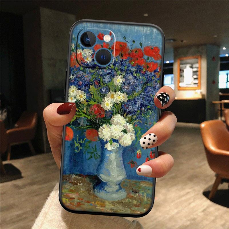 IK65 Starry Night Van Gogh New High-End Shell Phone Case for Redmi Note 8 9 Pro Max 9S 9T 9C NFC 8T 8A 10A A4