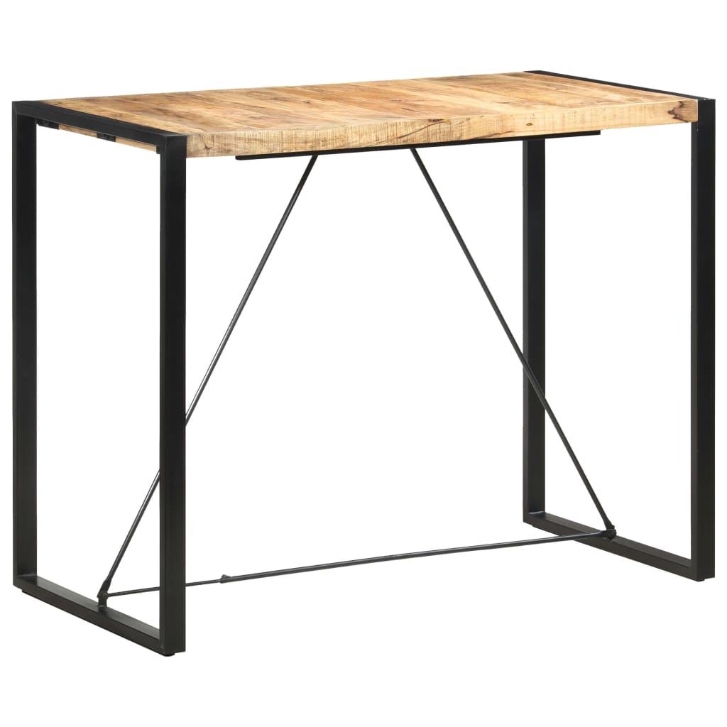 Bar Table 140 X 70 X 110 Cm Solid Mango Wood