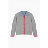 Benetton Color Contrast Cardigan Bakcf9561