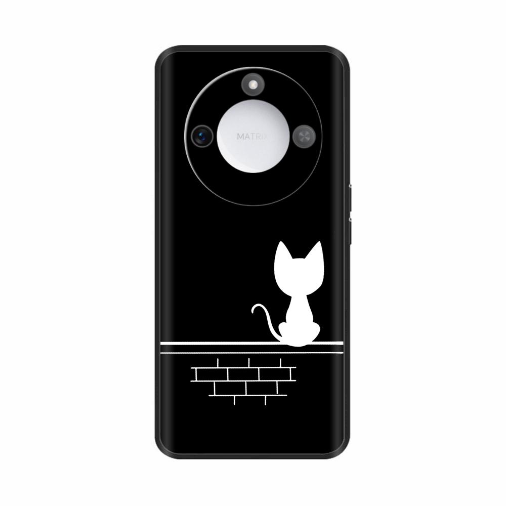 For Honor X9c Smart Case On HonorX9c X 9c Cases Cute Cartoon Astronaut Pattern Painted Silicone Shockprood Back Cover Funda Capa